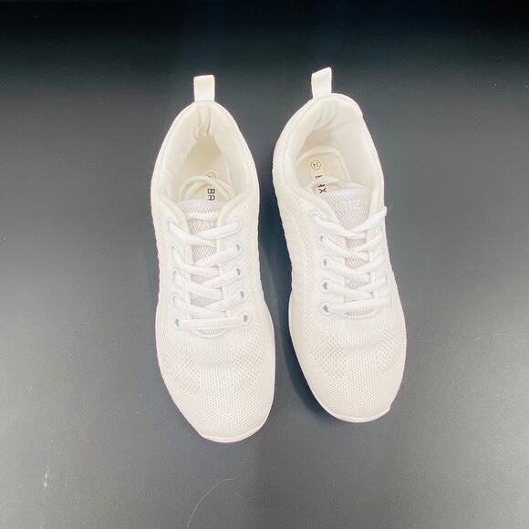 Baxinier Girls White Cheerleading Shoes - Picture 4 of 8